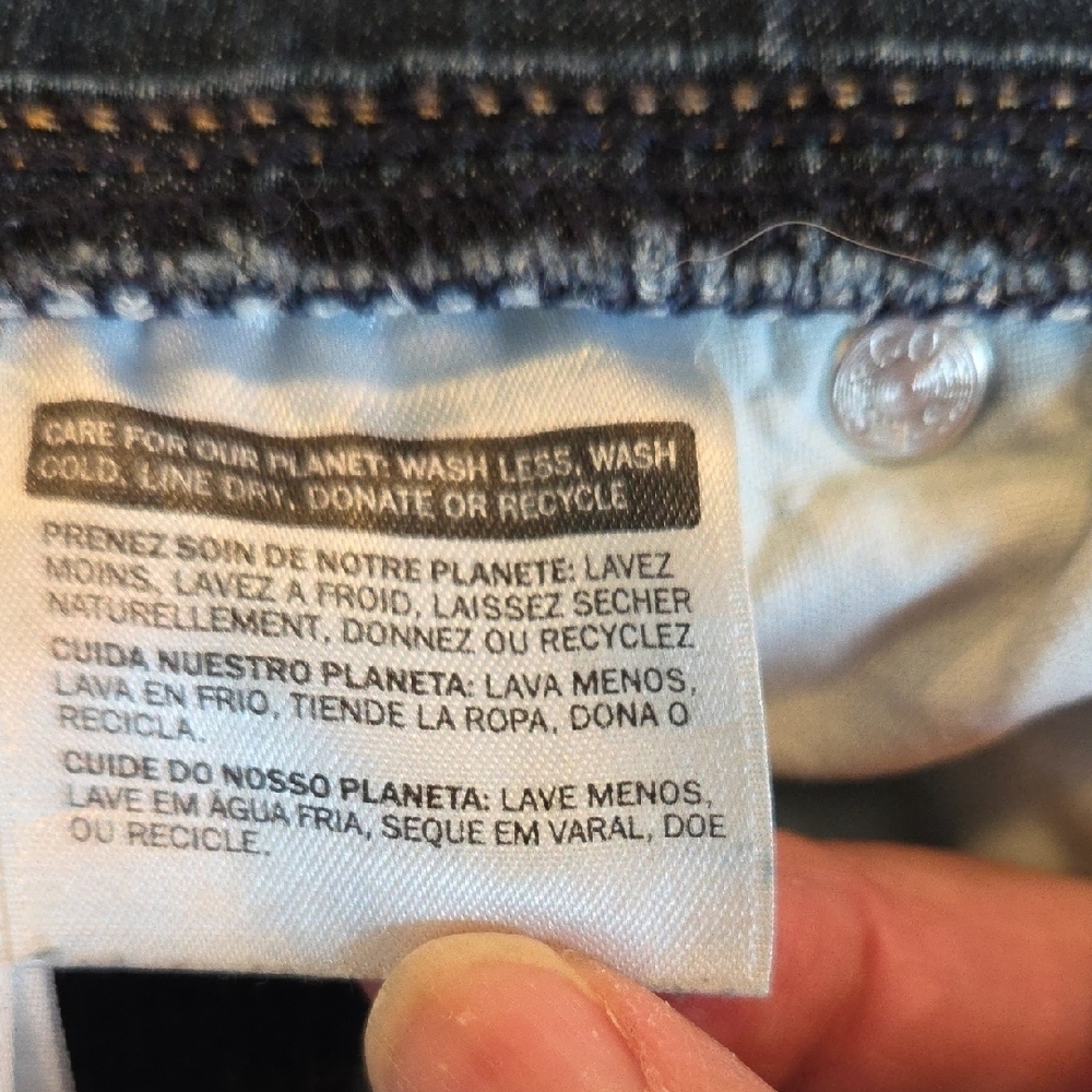 Levi's Pull-on Skinny Blue Jeans Woman's Size 6 - Picture 4 of 14